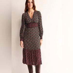 New with tags Boden Hotch Potch Tiered Tea Dress 10